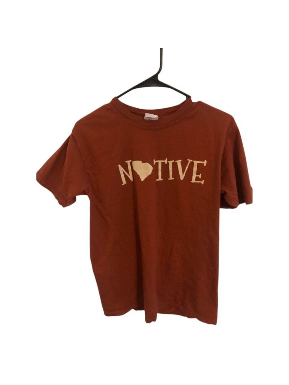 South Carolina Native Burnt Orange Color Tee Women's Size Small
